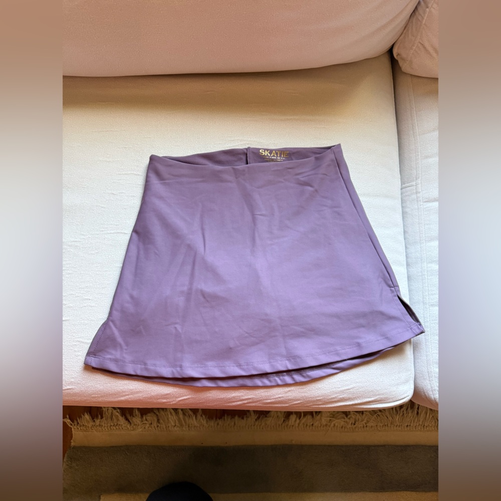 Skatie Purple Mini Tennis Skirt - Picture 3 of 15